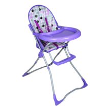 Chaise haute – Violet
