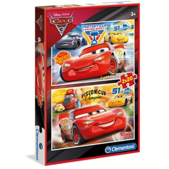 2 Puzzle 20 Pièce CARS – Clementoni