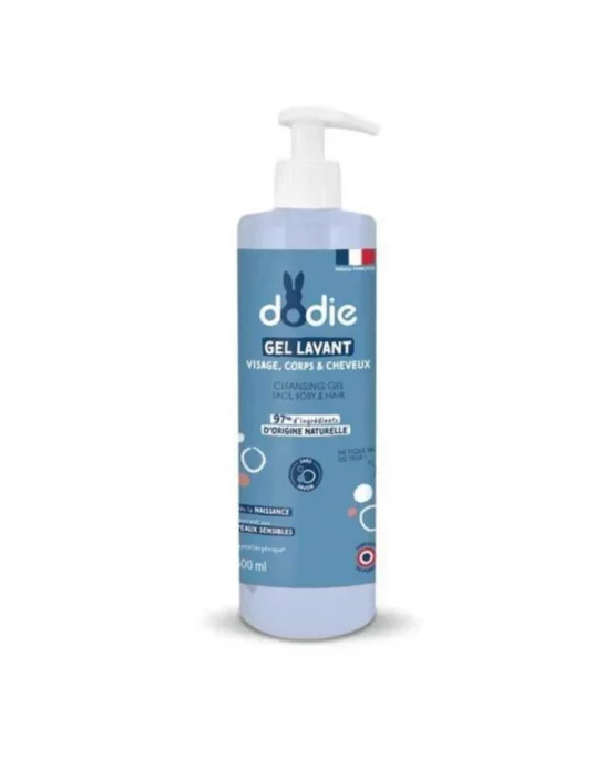 Gel lavant 3en1 flacon pompe Dodie – 500ml