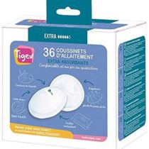 36 Coussinets d’allaitement ultra absorbants -TIGEX