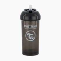 STRAW CUP 360ML – NOIR- TWISTSHAKE