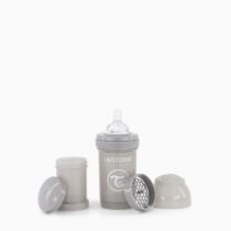 Biberon Anti-Colic 180ml gris – TWISTSHAKE