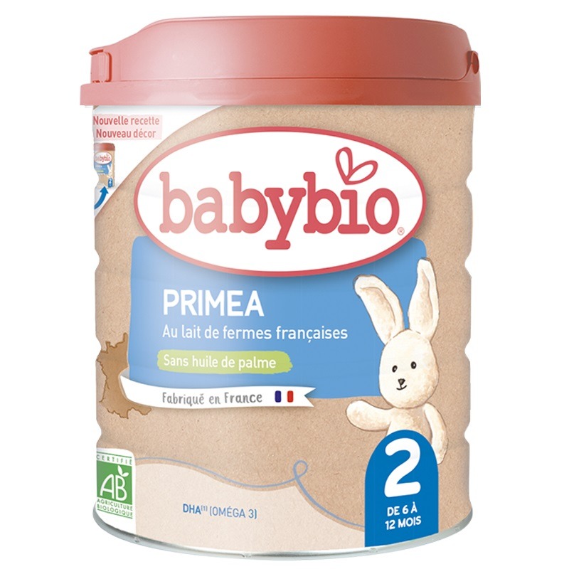 Lait Infantile Primea2 800g Babybio 6-12 mois